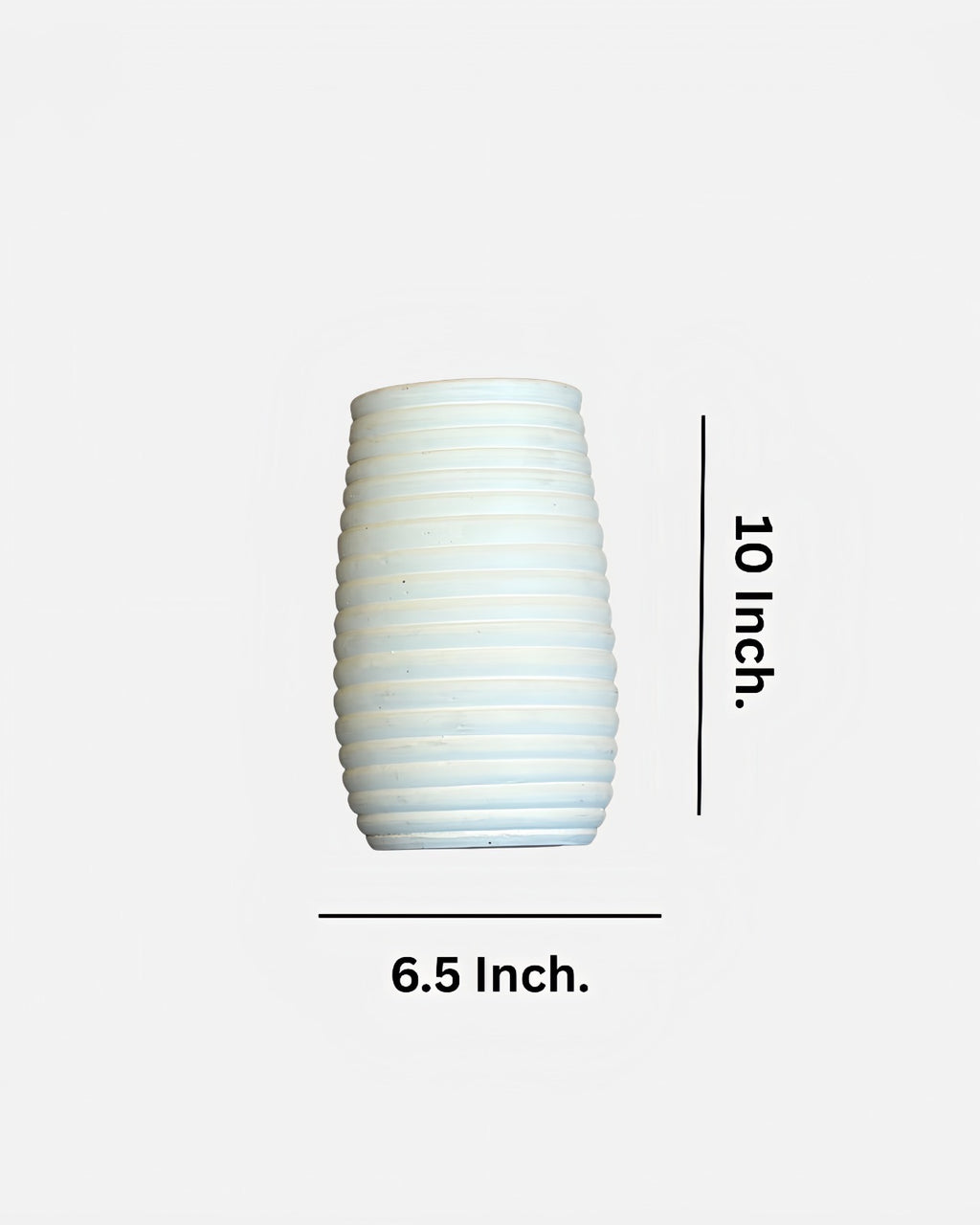 Terra Sahasra Vessel — Large Handcrafted Terracotta Planter