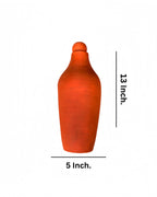 Terra Earth Elixir — Handmade Terracotta Water Bottle 1000ml