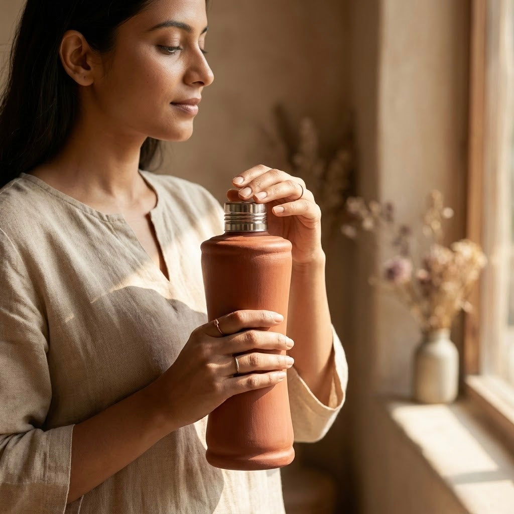 Terra Earth Elixir - Handcrafted terracotta earthenware by Soul Of Soil - View 6