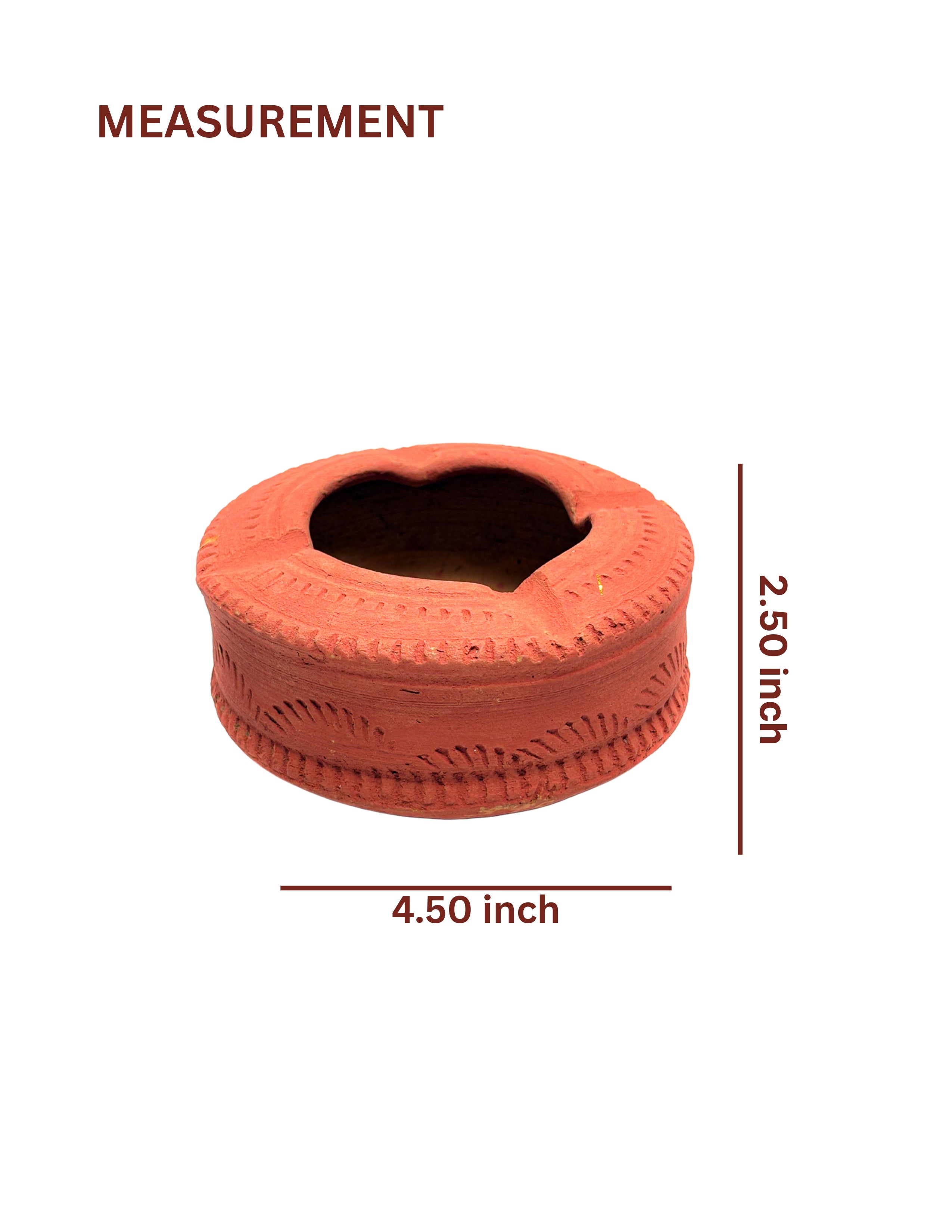 The Quiet Bowl — Handmade Terracotta Ash & Catch Tray

