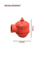Terracotta Bird Nest House — Handmade Clay Bird Shelter