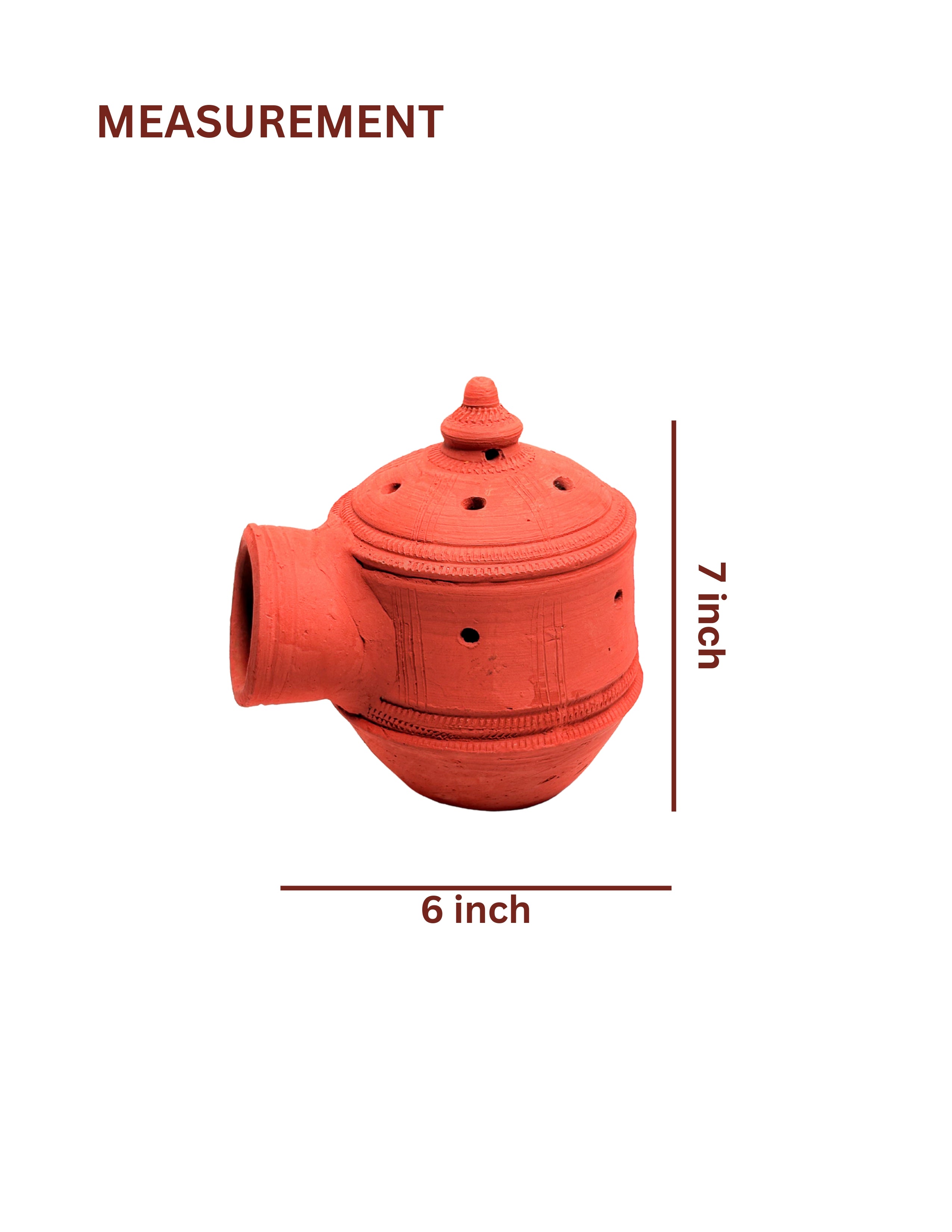 Terracotta Bird Nest House — Handmade Clay Bird Shelter