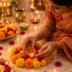 Terracotta Diya Set of 6 — Handmade Natural Clay Diyas with Paisley Scroll Design