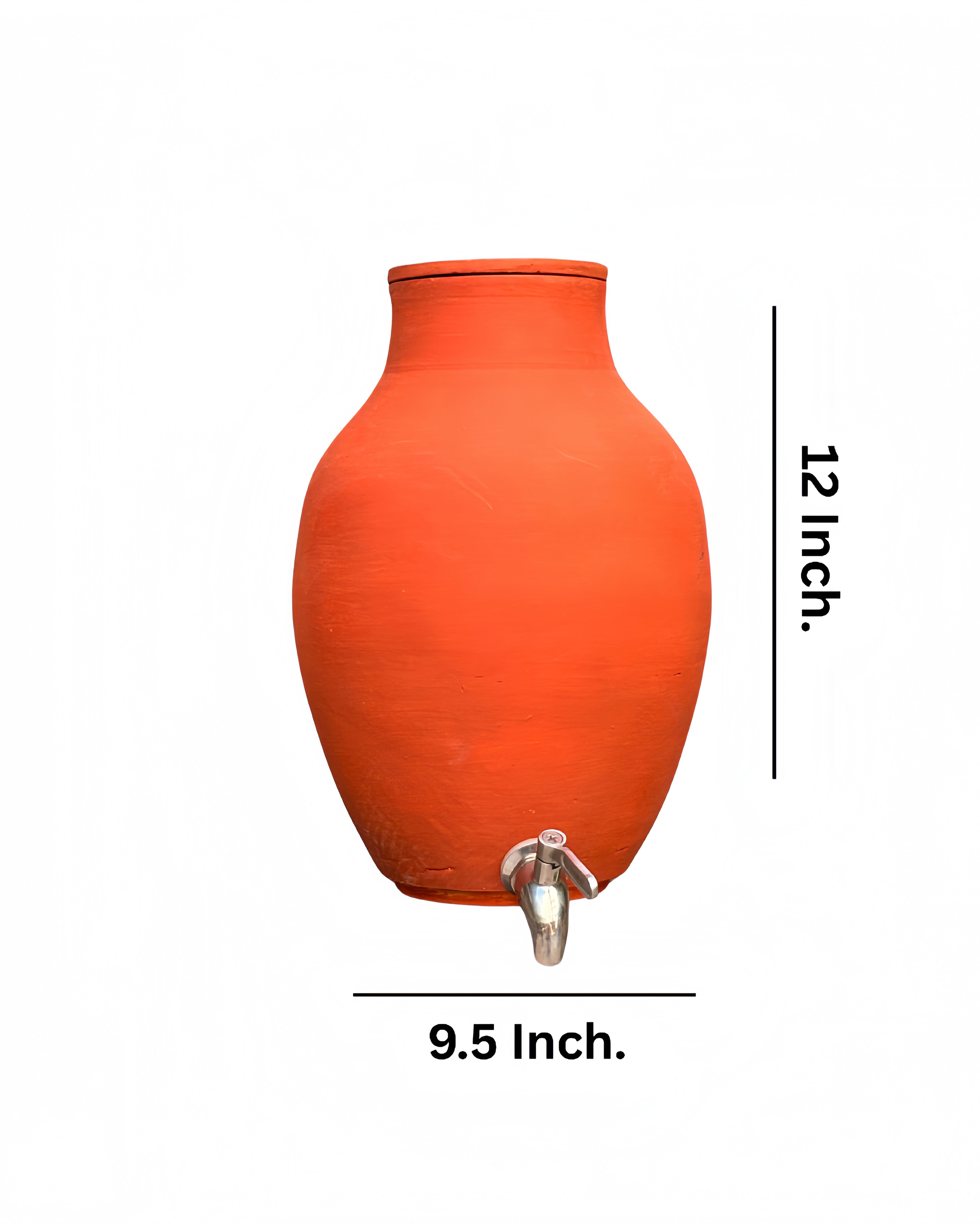 Mono Pot — Large Handcrafted Terracotta Water Pot
