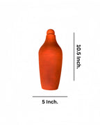 Terra Earth Elixir — Handmade Terracotta Water Bottle 500ml