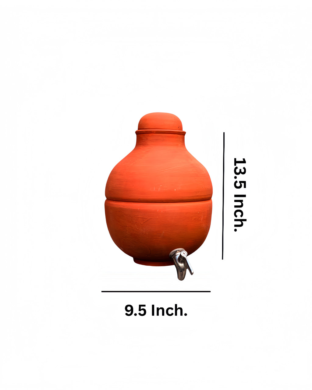 Terra Sphere — Large Handcrafted Terracotta Sculpture