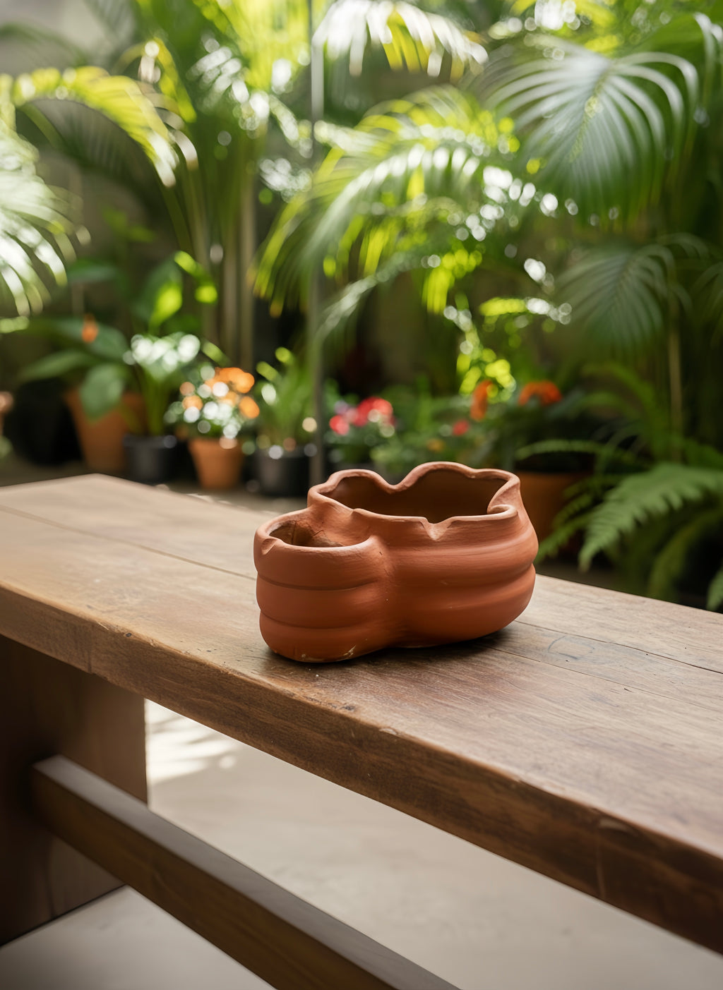 Clay & Coal 2.0 — Handcrafted Terracotta Ash Tray