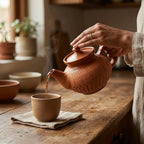 Terracotta Teapot - Handcrafted terracotta earthenware by Soul Of Soil - View 4