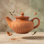 Terracotta Teapot - Handcrafted terracotta earthenware by Soul Of Soil - View 5