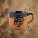 Terracotta Coffee Cup - Handcrafted terracotta earthenware by Soul Of Soil - View 4