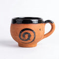 Terracotta Coffee Cup - Handcrafted terracotta earthenware by Soul Of Soil