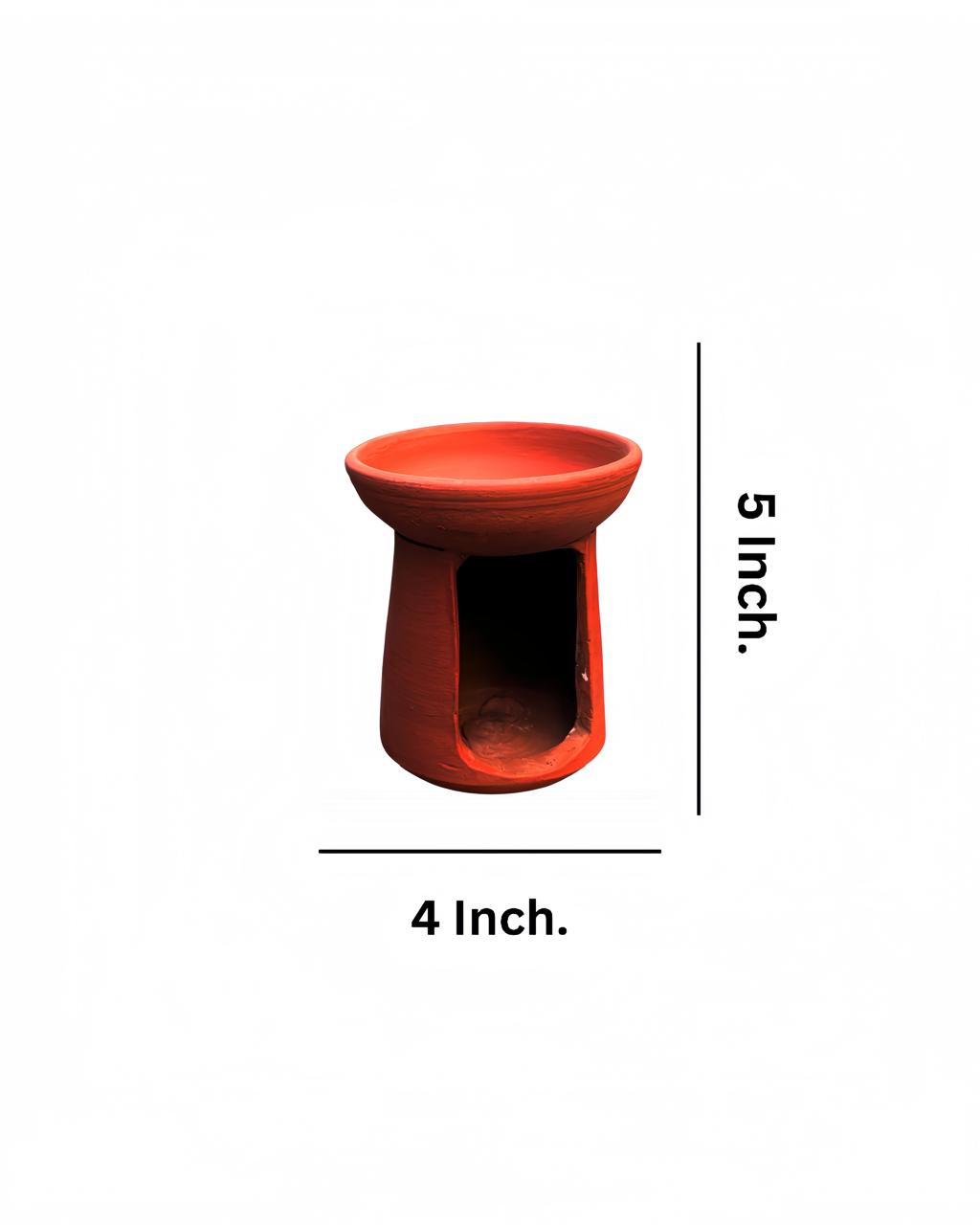 Dhyana Vessel — Handcrafted Terracotta Decorative Pot