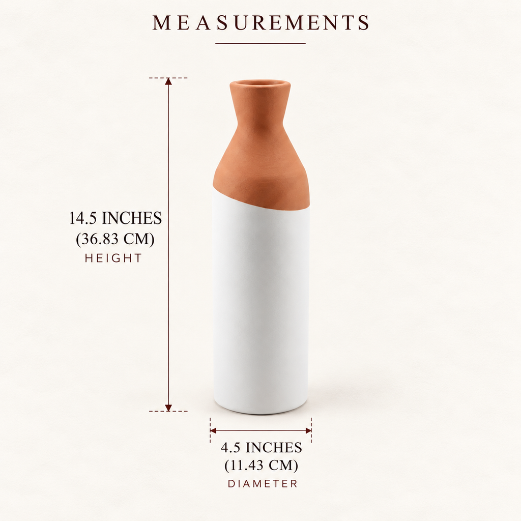 Terra Mesa Pot - Handcrafted terracotta earthenware by Soul Of Soil - View 5