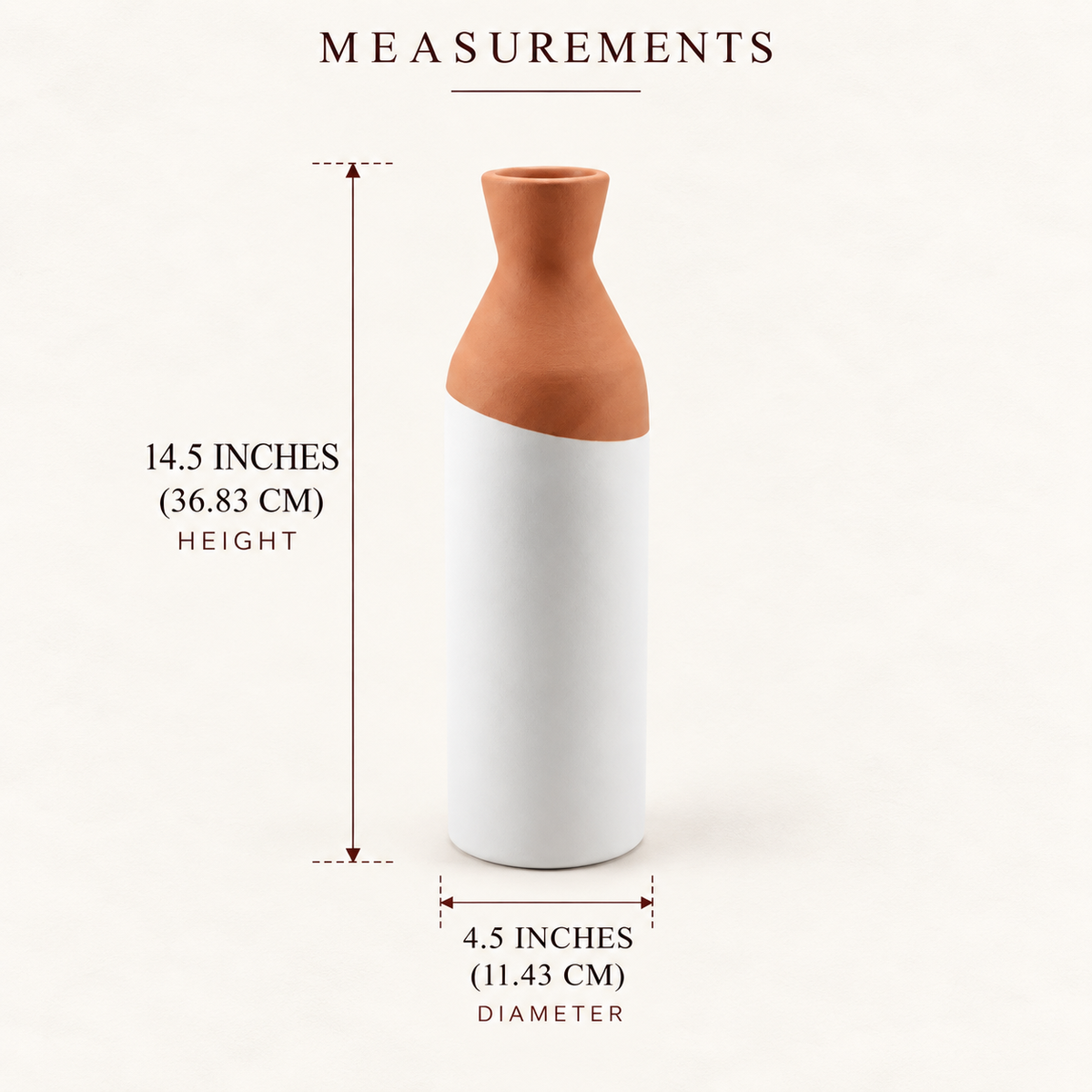 Terra Mesa Pot - Handcrafted terracotta earthenware by Soul Of Soil - View 5