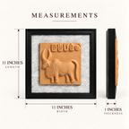 Terracotta Bull Wall Plaque - Handcrafted terracotta earthenware by Soul Of Soil - View 5