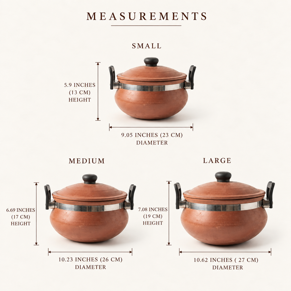 Terracotta Cooking Handi - Handcrafted terracotta earthenware by Soul Of Soil - View 6