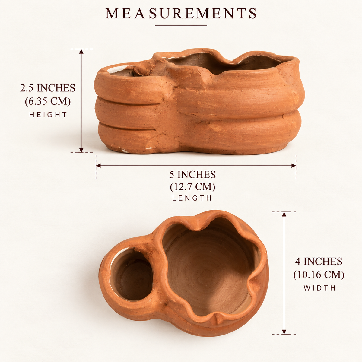 Clay & Coal 2.0 - Handcrafted terracotta earthenware by Soul Of Soil - View 4