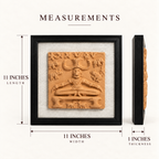 Terracotta Deity Wall Art - Handcrafted terracotta earthenware by Soul Of Soil - View 5