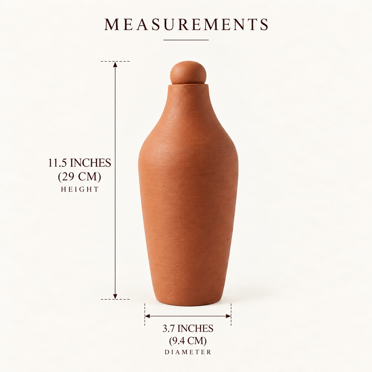 Terra Earth Elixir - Handcrafted terracotta earthenware by Soul Of Soil - View 5