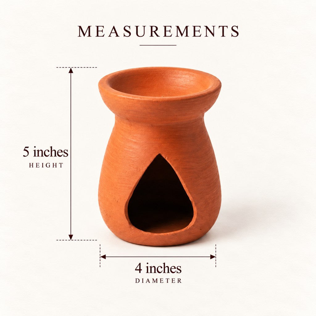 Dhyana Vessel 2.0 - Handcrafted terracotta earthenware by Soul Of Soil - View 5