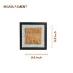 Terracotta Elephant Seal Wall Plaque — Framed Clay Folk Art Relief