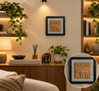 Terracotta Elephant Seal Wall Plaque - Handcrafted terracotta earthenware by Soul Of Soil - View 2