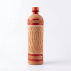 Terracotta Water Bottle - Handcrafted terracotta earthenware by Soul Of Soil