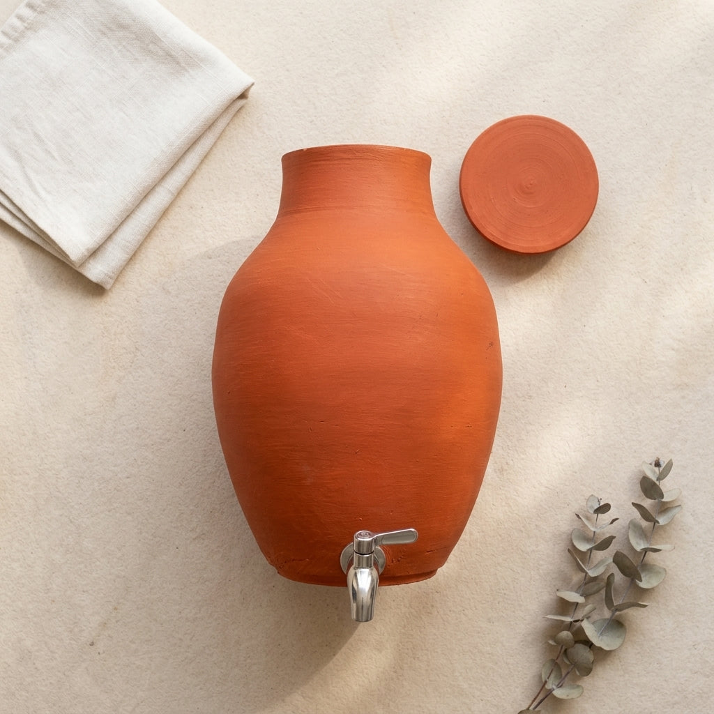 Mono Pot — Large Handcrafted Terracotta Water Pot