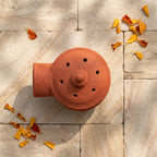 Terracotta Bird Nest House — Handmade Clay Bird Shelter