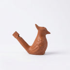 Terracotta Bird Whistle — Handcrafted Clay Bird Figurine & Functional Whistle