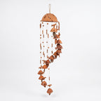 Terracotta Wind Chime — Handcrafted Clay Bell Wind Chime with Bird Motifs