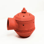 Terracotta Bird Nest House — Handmade Clay Bird Shelter