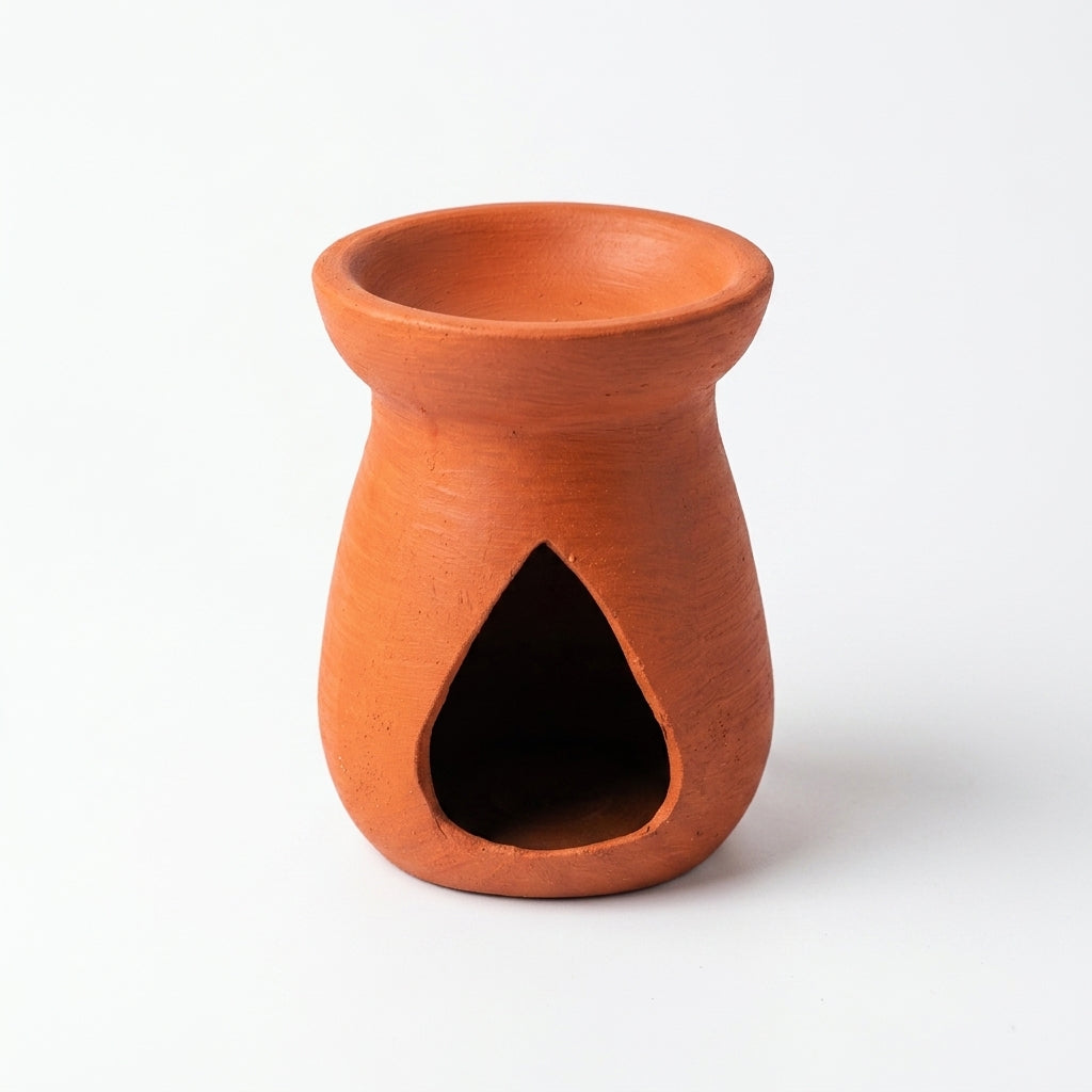 Dhyana Vessel 2.0 — Handcrafted Terracotta Meditation Pot