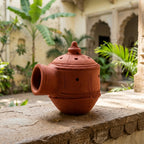 Terracotta Bird Nest House — Handmade Clay Bird Shelter