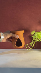 Dhyana Vessel 2.0 — Handcrafted Terracotta Meditation Pot